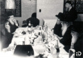 סעודת מוצאי יום כיפור תשכ"ט בסלון דירת הרבי הריי"צ